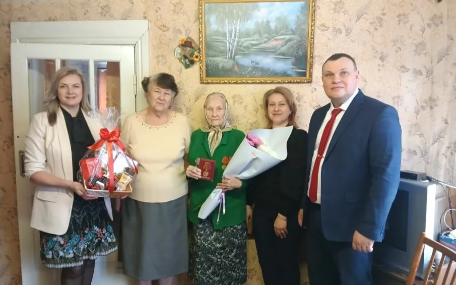 В городском округе город Кулебаки продолжается вручение юбилейных медалей «80 лет Победы в Великой Отечественной войне 1941 – 1945 гг.»